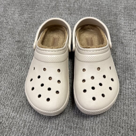 Crocs Slip On Shoes Beige Women’s Size 10 - Picture 3 of 9